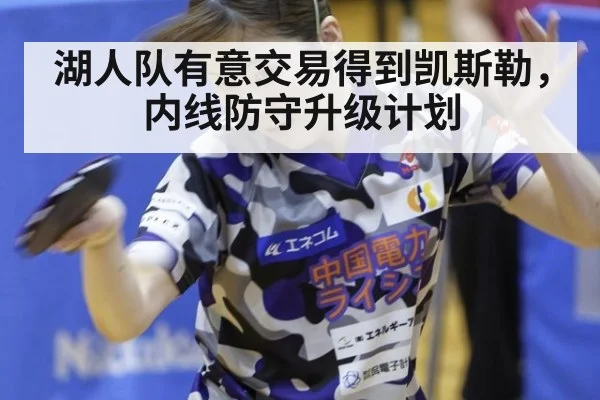 湖人队有意交易得到凯斯勒，内线防守升级计划